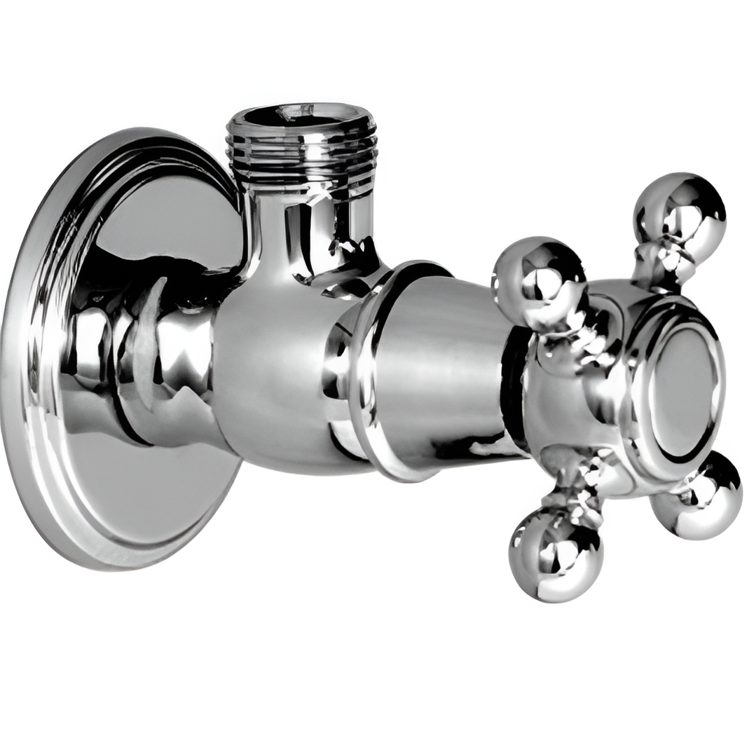 Угловой вентиль, слив 1/2" Fima Carlo Frattini Complementi Bagno F196CR (хром)